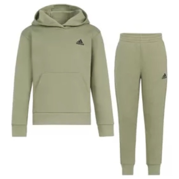 Adidas Green Tracksuit Sz 7 - Picture 2 of 5